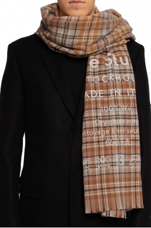 Logo-printed scarf, zdjęcie 2 Logo-printed scarf od Acne